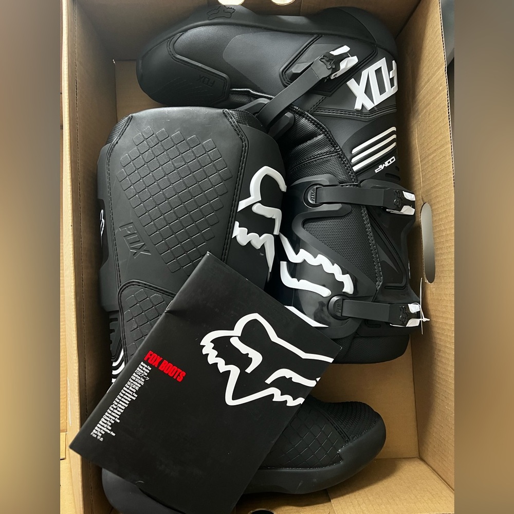 NWT Fox Racing Moto Boots